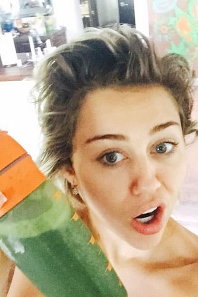 El jugo verde es una de las mejores bebidas para limpiar el organismo, además es antioxidante. Miley es fan de él.