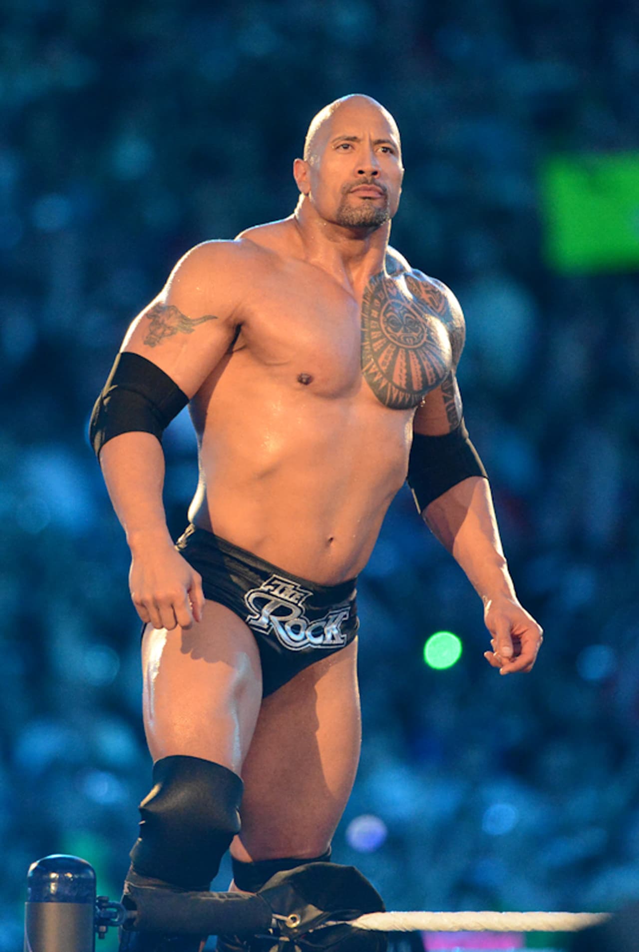 Dwayne Johnson surgió al estrellato como luchador de WWE, descendiente de una familia de luchadores. 'The Rock' ha protagonizado varias películas, es uno de los mejores pagos de Hollywood y solo hace apariciones esporádicas en la lucha libre.