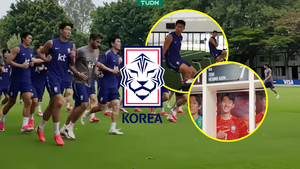 Jugadores de Corea del Sur se impresionan con las instalaciones de Chivas