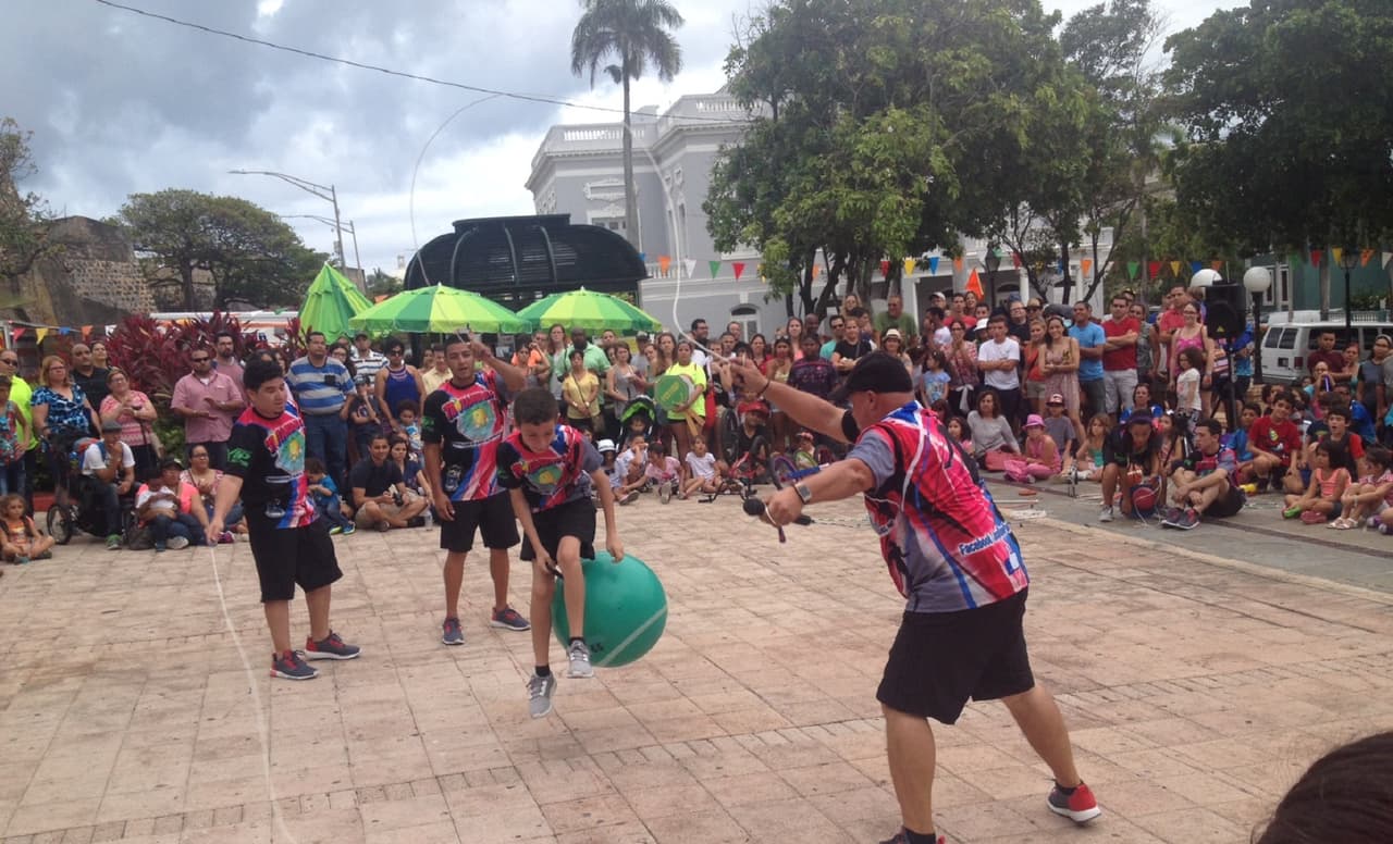 Las actividades forman parte del Festival Internacional de Circo de Artes de Calle de Puerto Rico.