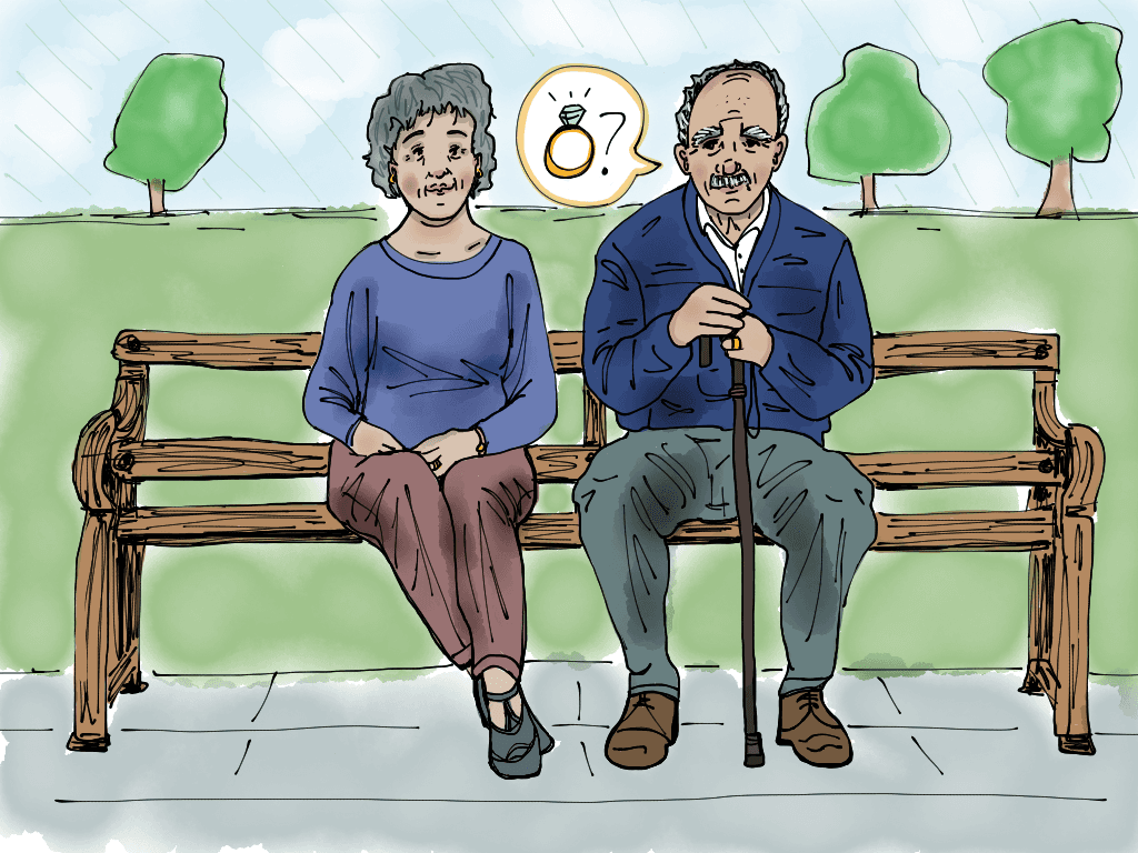 Señora, ¿usted no quisiera casarse conmigo?