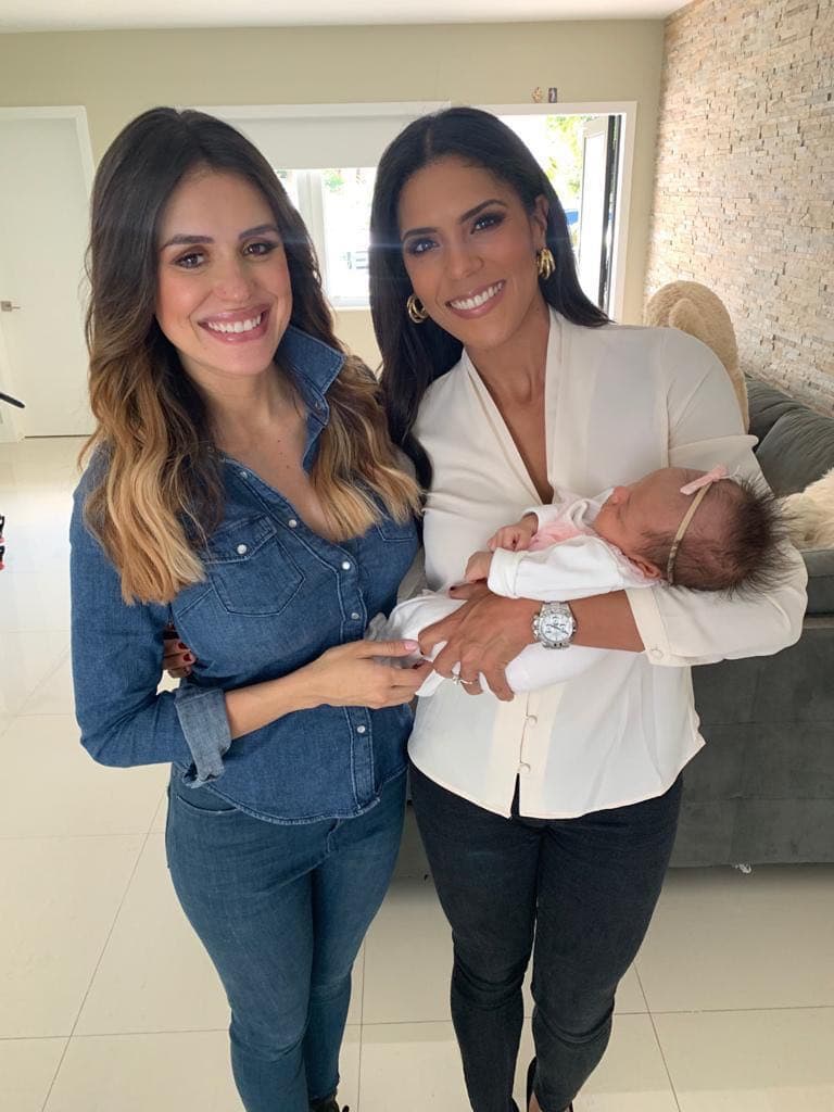 Carolina Sarassa nunca perdió la fe. Después de haber pasado por un embarazo fallido, siempre mantuvo la ilusión de que este día de inmensa alegría llegaría.