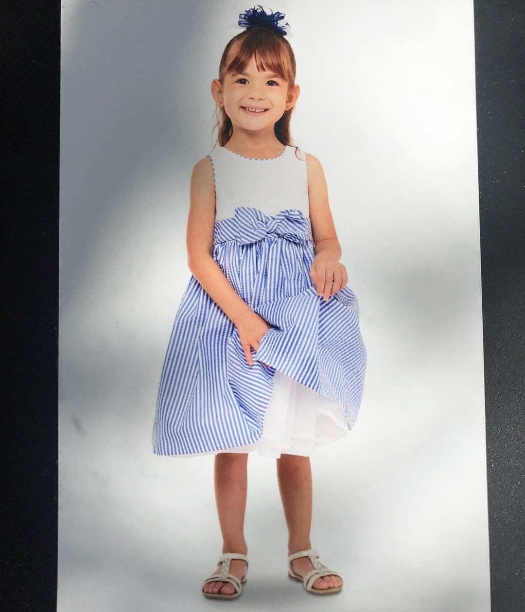 Michelle es una niña muy divertida pero además muy coqueta, como lo ha señalado su mamá Cristy Bernal.