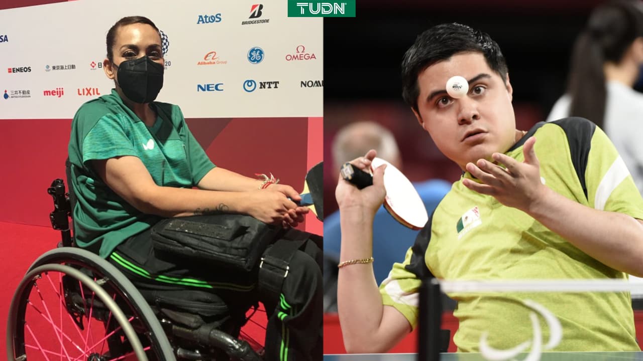Edith Sigala y Víctor Reyes caen en su debut en Tokyo 2020 en tenis de mesa