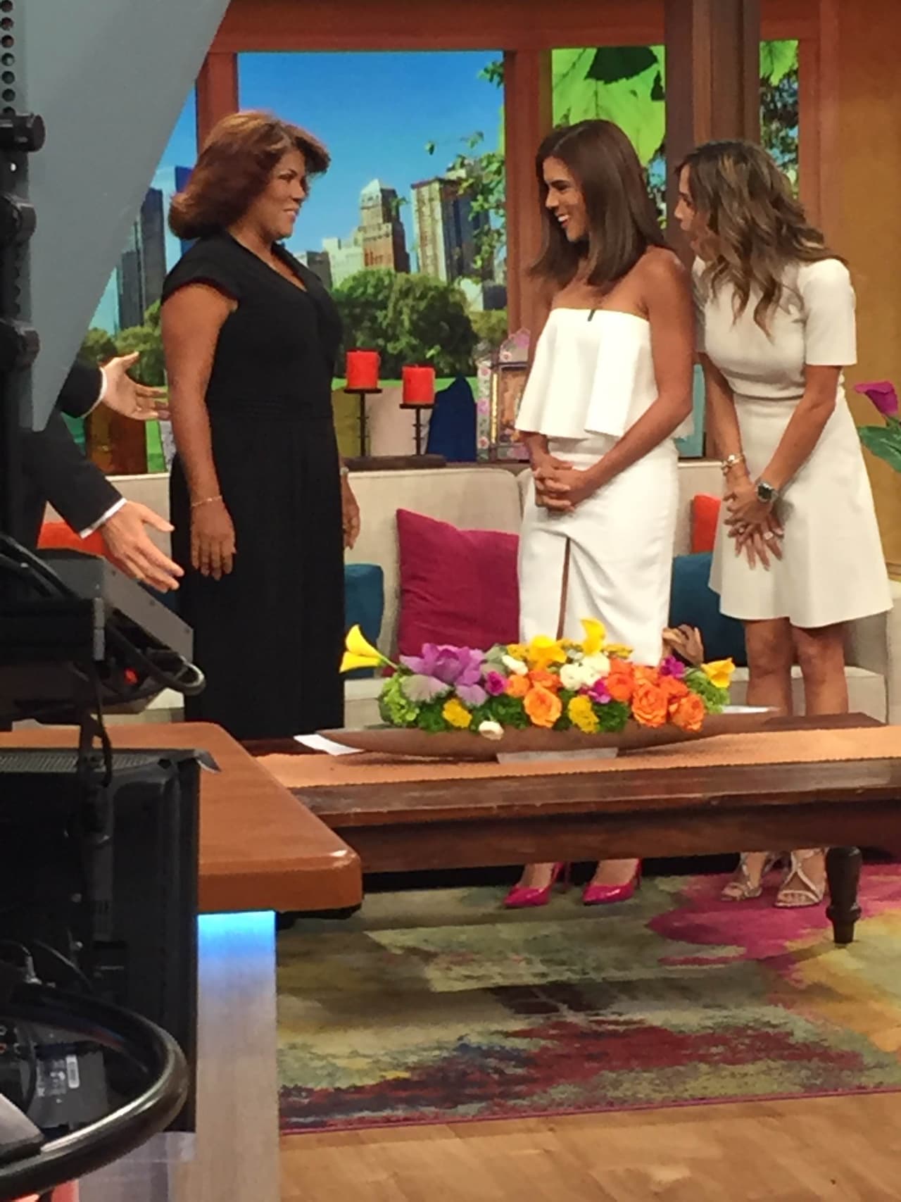 Francisca cumplió otro sueño cuando Doña Divina entró por la puerta grande a Despierta América.