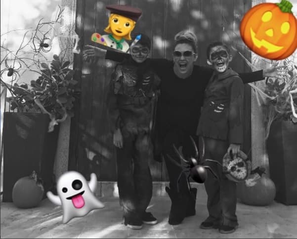 Miguel y Daniel, los niños de la actriz, también se unieron a esta lista.