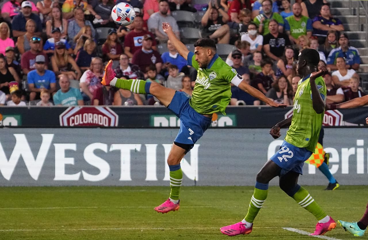 En las afueras de Denver, Seattle Sounders no pasó del empate 1-1 ante Colorado Rapids.
<br>