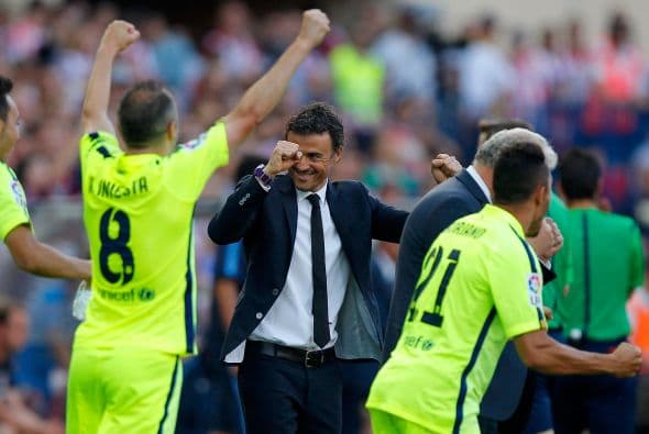 Luis Enrique: 'Los jugadores del Barcelona son excepcionales'