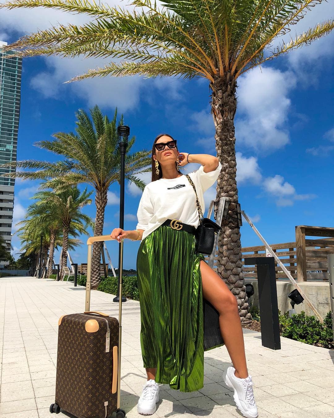 Hace unos años, tuvo una experiencia con el tamaño de sus pies cuando viajó a Egipto.