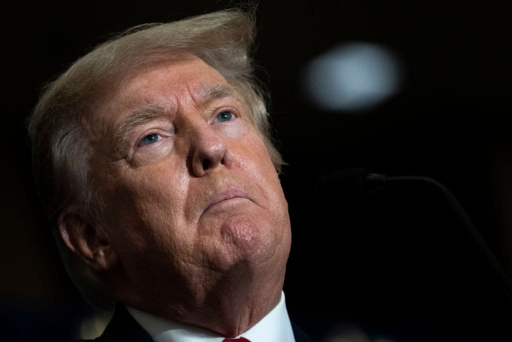 El expresidente Donald Trump durante la cumbre 'America First Agenda', en Washington DC, en julio de 2022.