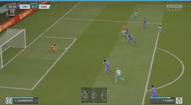 Cruz Azul no logra salir del sótano y esta vez caen frente al Santos de Eduardo Aguirre con un marcador de 3-4.