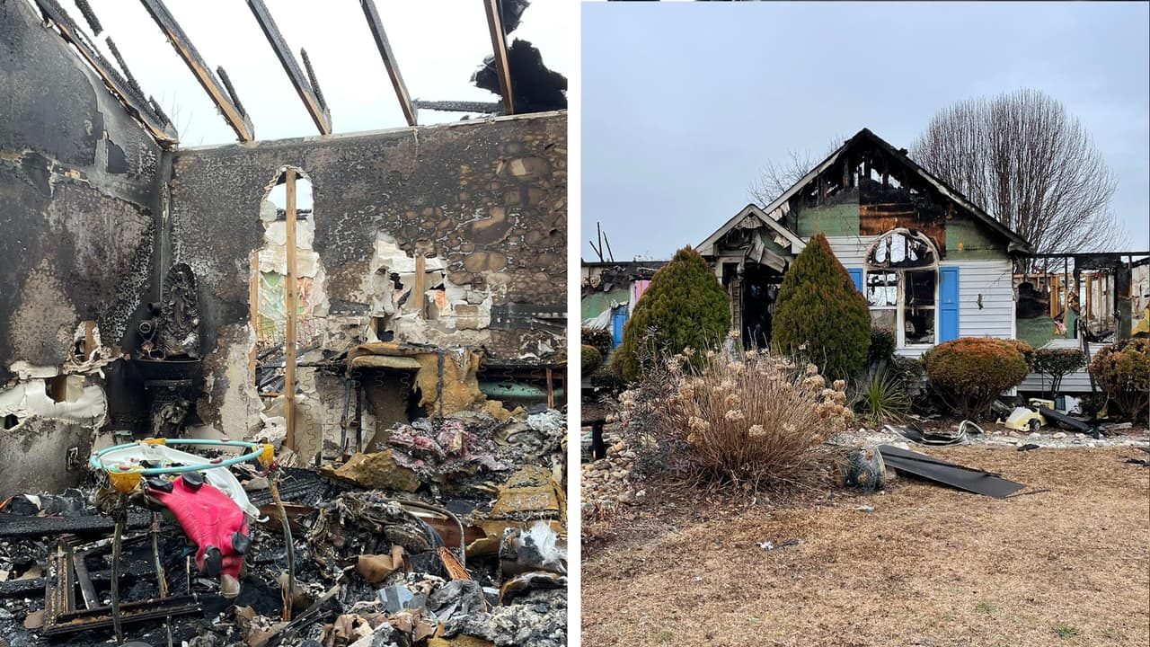 Una familia hispana lo perdió todo, luego que su casa se consumiera en un 
<a href="https://www.univision.com/temas/incendios">voraz incendio.</a>