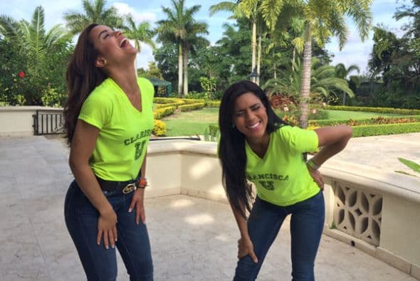 No hay mejor terapia contra el estrés, los nervios y hasta las peleas, que una buena dosis de carcajadas, y las bellas lo saben. Ellas rieron de lo que les pasó en Nuestra Belleza Latina, nosotros de sus caras tan chistosas.