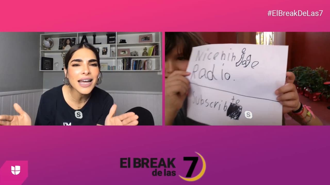 Pero la intromisión de 'Nico', de 10 años no fue solo para saludar: "Nico es tremendo, 
<b><a href="https://www.univision.com/famosos/el-simpatico-momento-en-que-nico-el-hijo-mayor-de-paulina-rubio-le-roba-camara-a-su-mama-para-lanzarse-en-youtube-video">quiere promocionar su canal de YouTube</a></b>, que no es público, pero bueno ahora quiere que lo sigan y yo lo apoyo". Nico interrumpió a su madre y le aseguró que "sí es público".