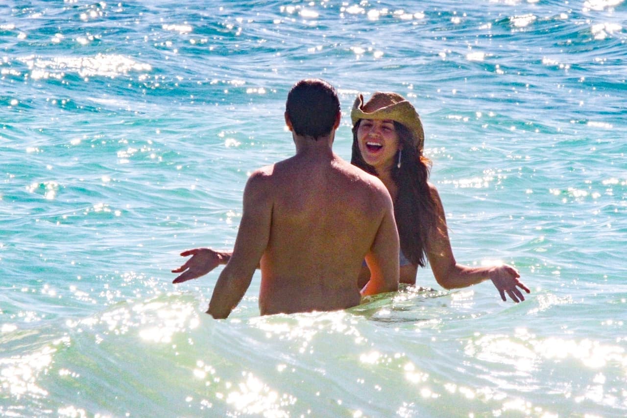 No sabemos cuál era el reto de Eiza González para su galán, de 30 años.