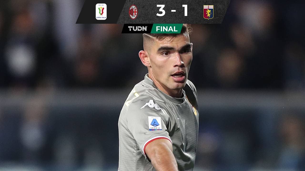 El Milan remonta al Genoa de Johan Vásquez a puro golazo