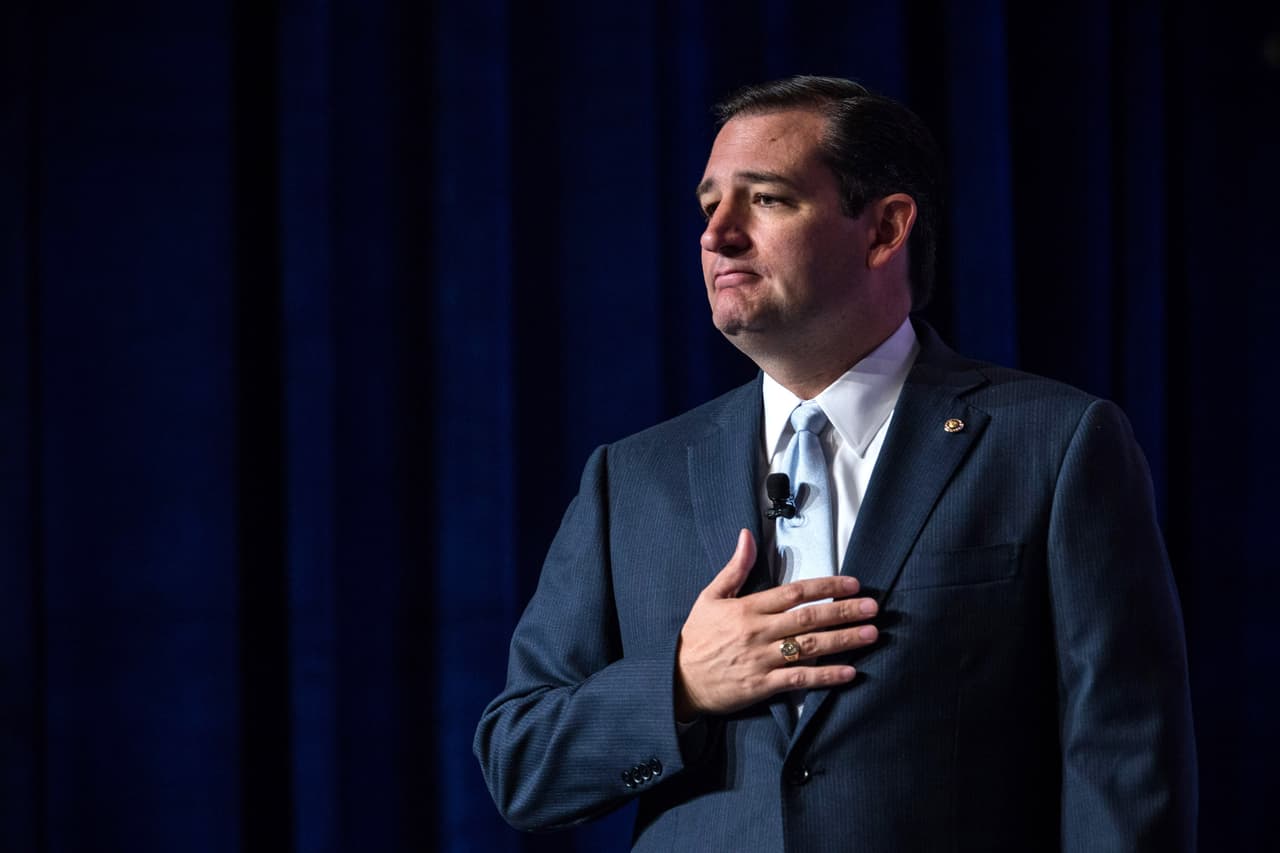 Ted Cruz. Senador republicano por el estado de Texas.