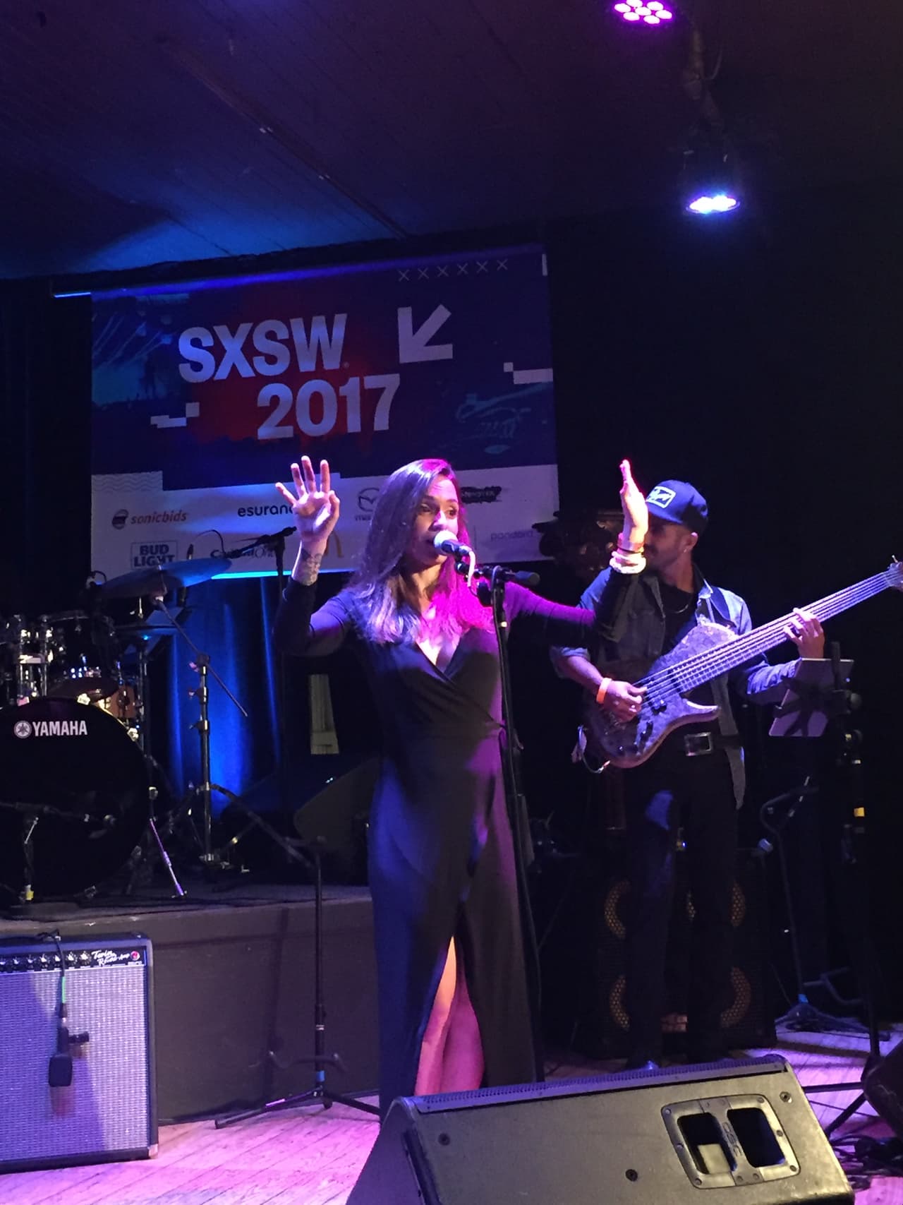 Diana Fuentes se presentó en el showcase 'Sounds from Cuba' en SXSW en Austin, Texas.
