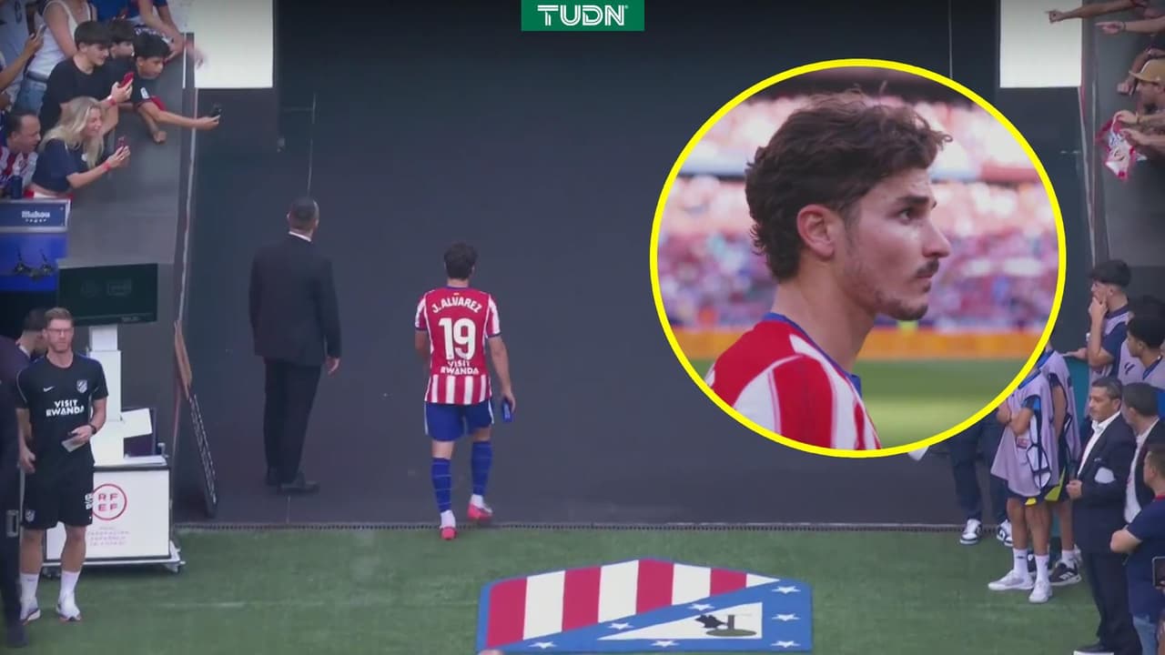 Julián Álvarez separado del Atlético de Madrid tras juego ante Villarreal 