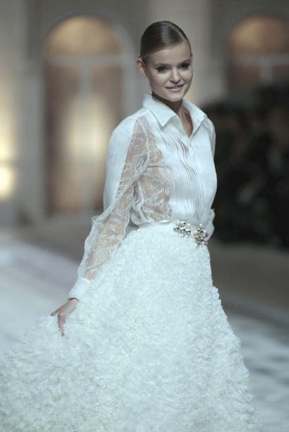 Modelos inspirados en épocas más 'retro' también se hicieron presentes.