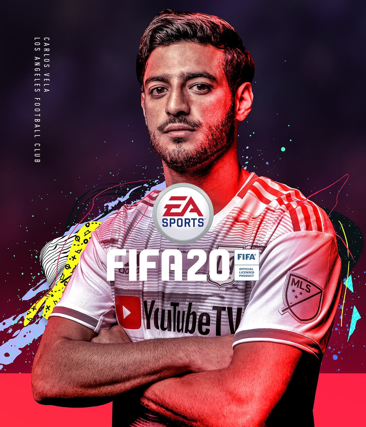 Carlos Vela es portada del FIFA 20
