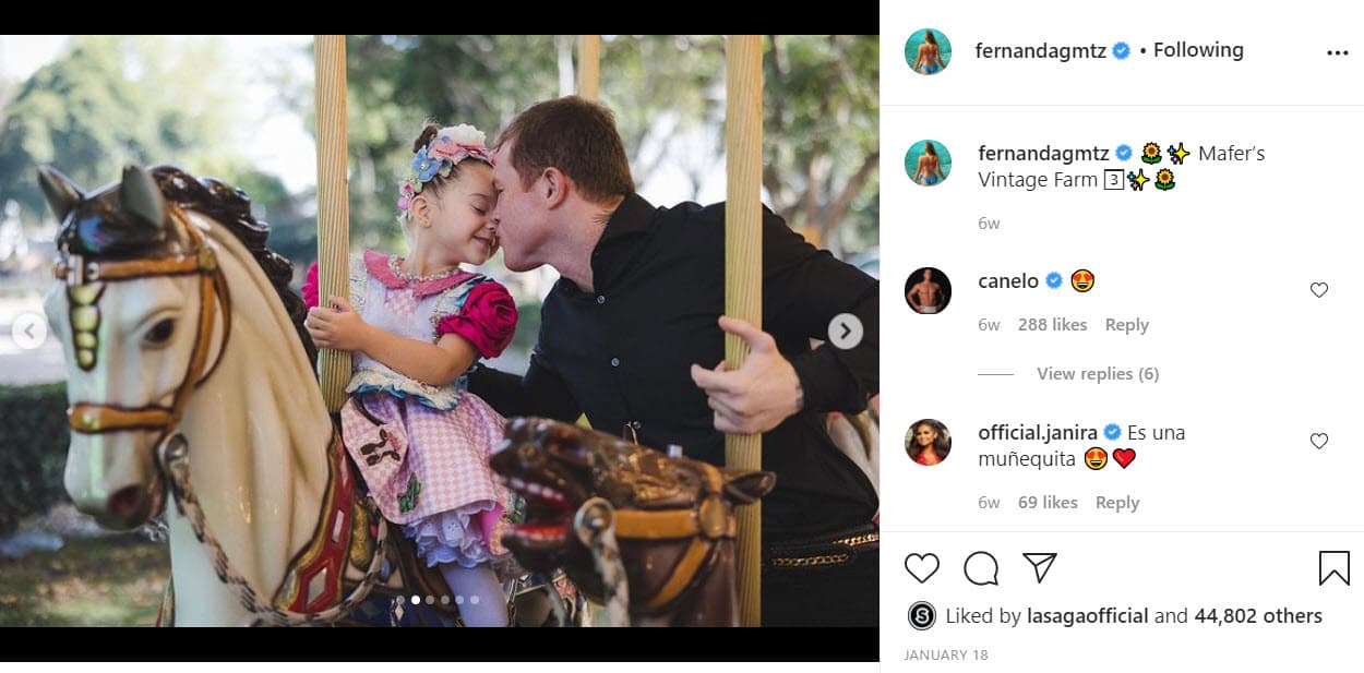 Su cumpleaños número 3 lo festejaron con una fiesta de temática 'vintage' donde hubo un carrusel y también algunos caballos reales.
<br>