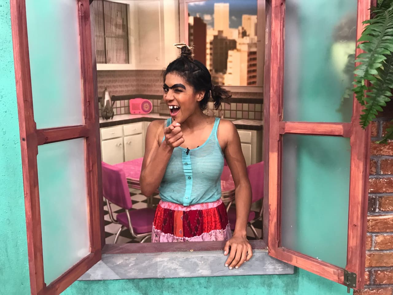 La más irreverente de todas las vecinas es sin duda Mela la Melaza.