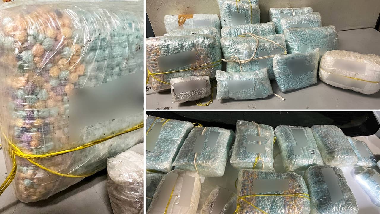 Decomisan 26 libras en pastillas de fentanilo en el punto de control de la Patrulla Fronteriza cerca de Gila Bend