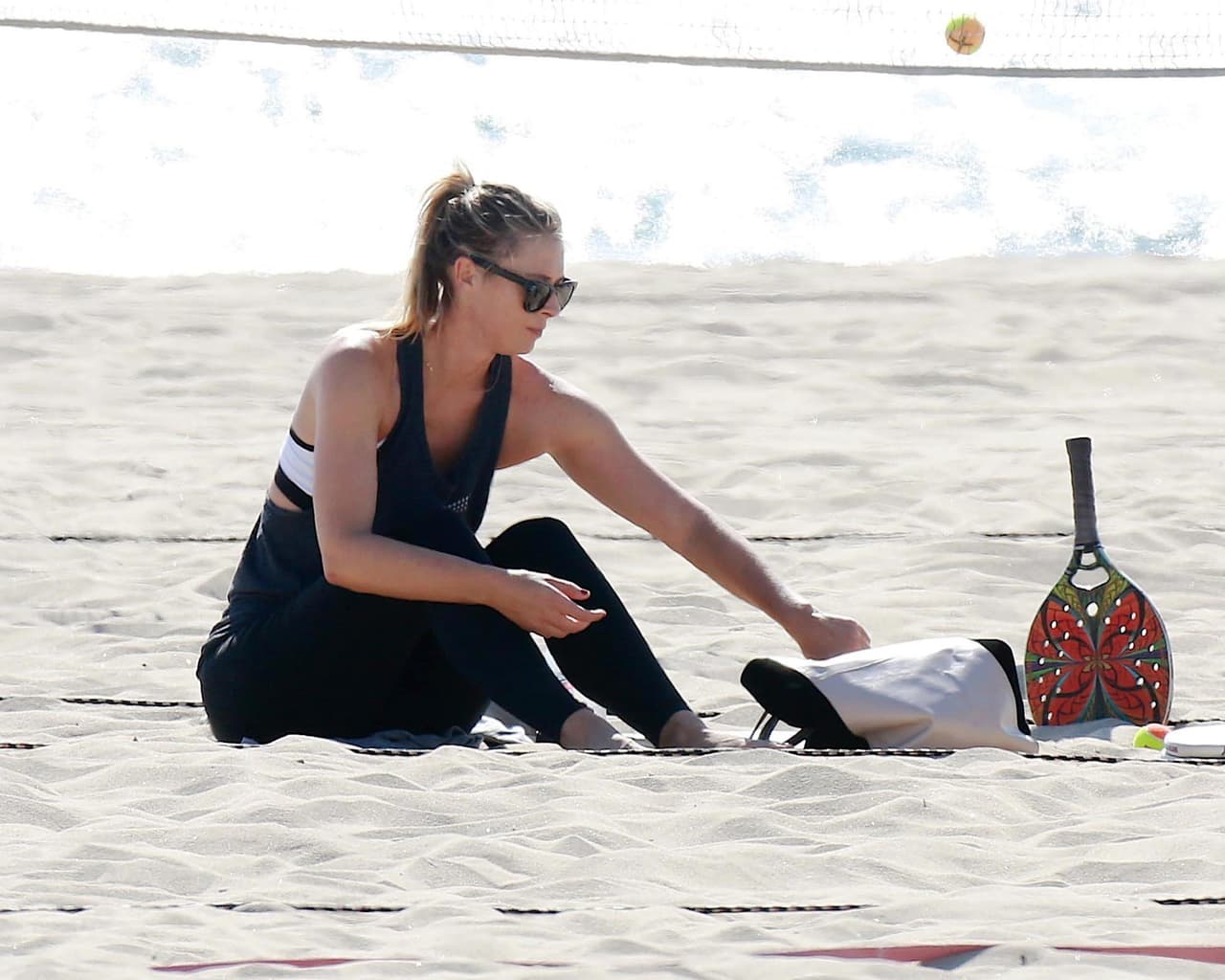 Lo bueno es que la tenista se ha tomado las cosas con calma.