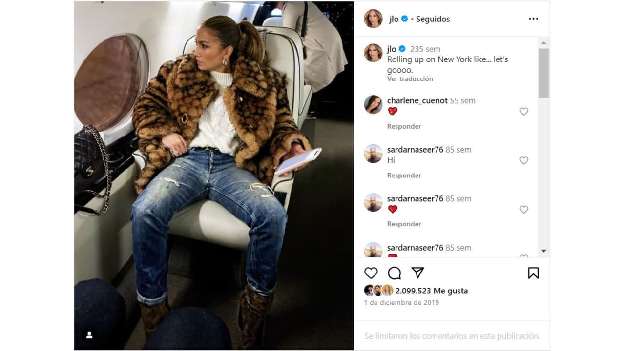 Jennifer López muestra cómo usar jeans