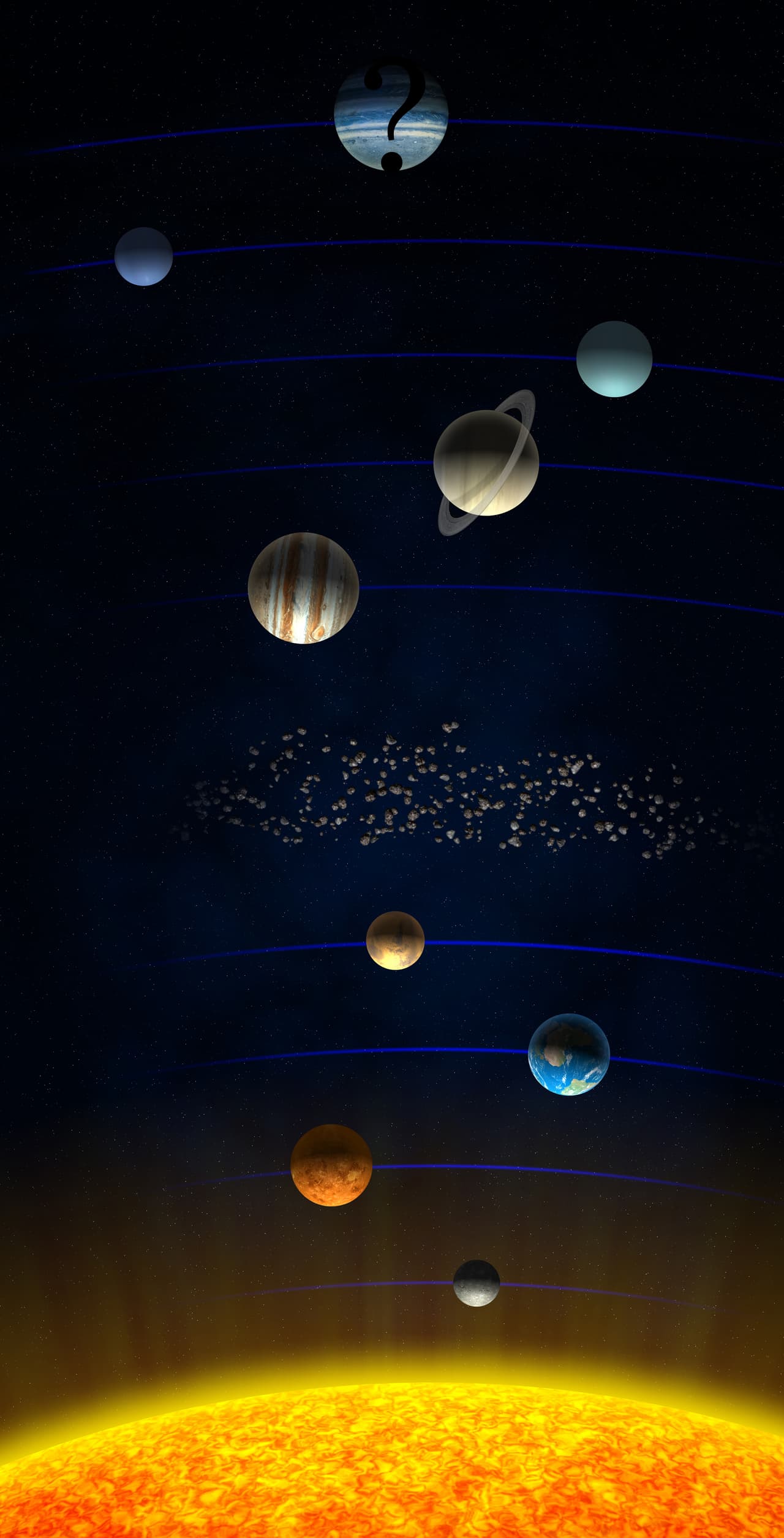 Después de una ardua investigación, decidieron que la única explicación al fenómeno era su teoría del Planeta Nueve.