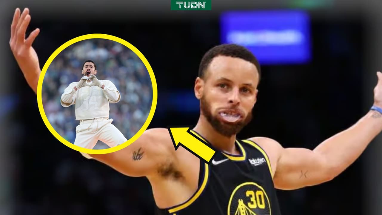 Stephen Curry imita a Bad Bunny ¡y canta sus canciones!