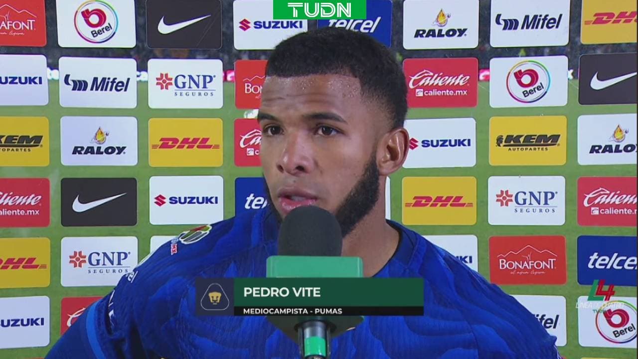 Pedro Vite destaca la garra del equipo tras el empate con Cruz Azul: "Esto es Pumas"