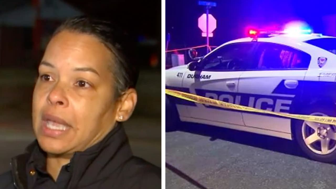 Hallan a dos hombres muertos y cuatro menores con heridas de bala en una camioneta en Durham
