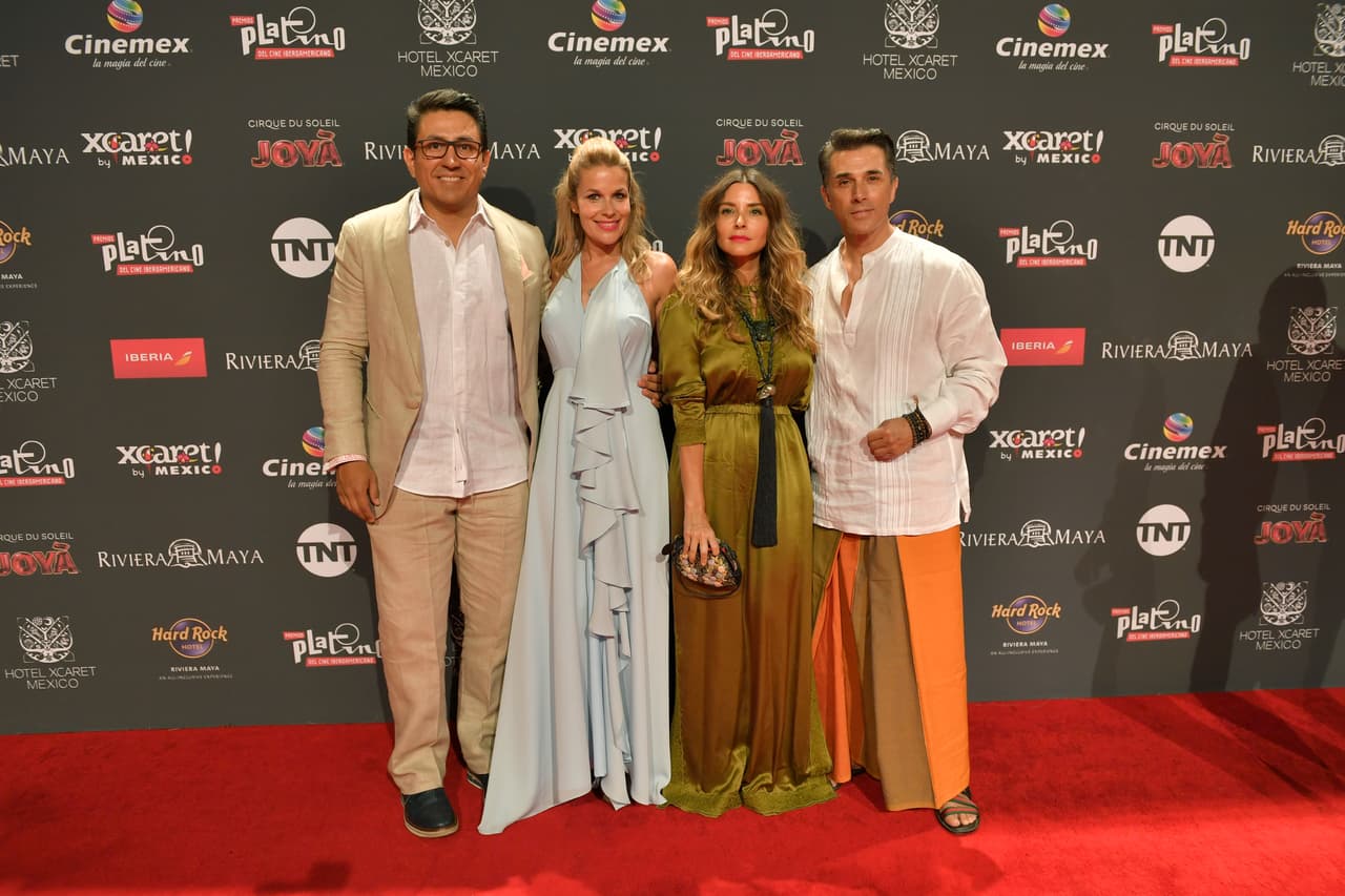 Photo © 2019 Eyepix Images/The Grosby Group Mexico, May 13, 2019 Red carpet of Platinum Awards of Ibero-American Cinema at Parque Xcaret on May 13, 2019 in Riviera Maya, Mexico