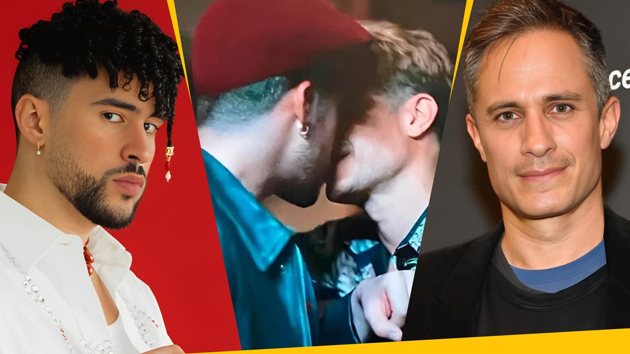 Gael García y Bad Bunny se besan en la película 'Cassandro': conoce al luchador gay en la vida real