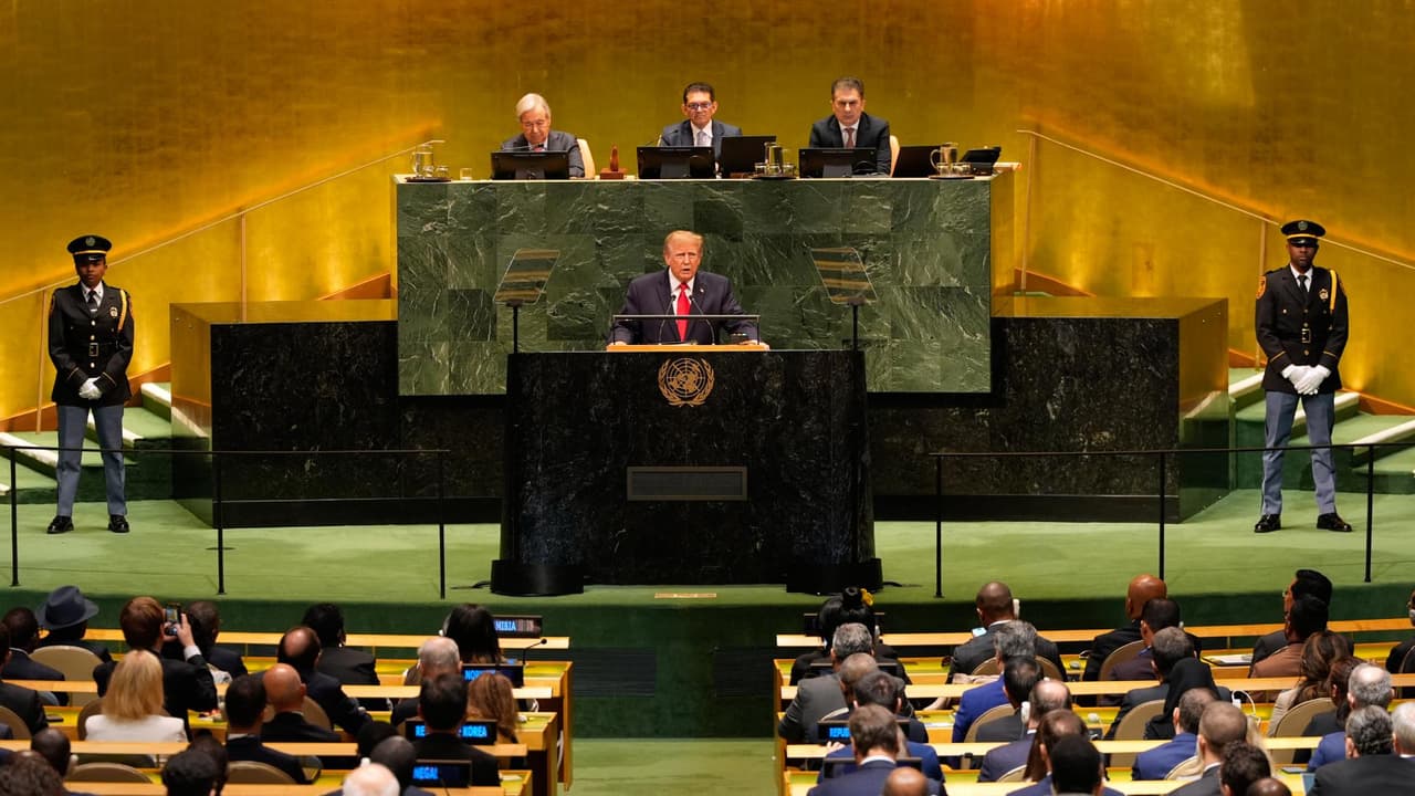 Conferencia Completa en español de Donald Trump en la Asamblea General de la ONU hoy 22 de septiembre