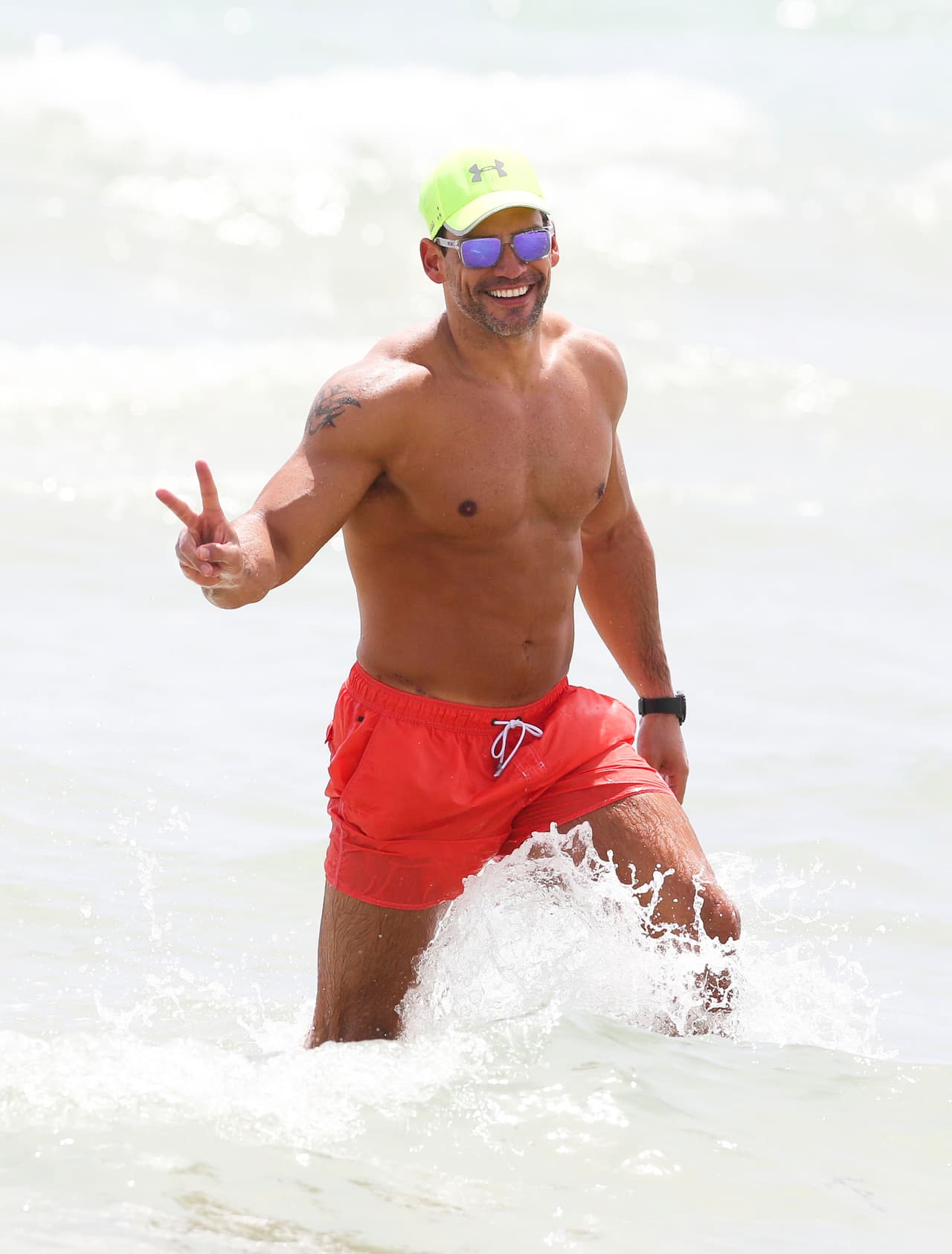 Con este calorcito, cualquiera estaría de buen humor.