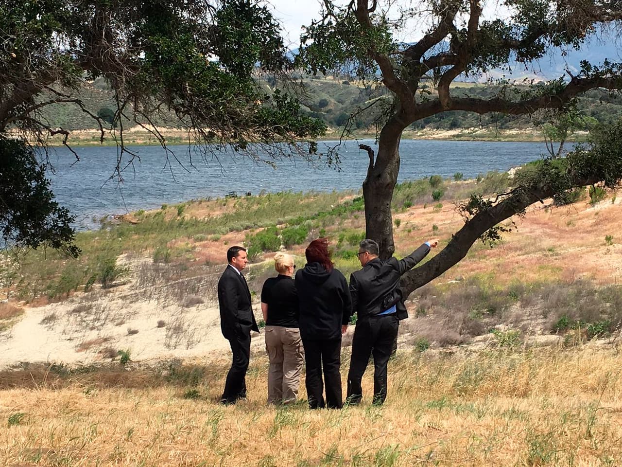 La búsqueda del pequeño incluyó la zona del lago Cachuma, en el condado de Santa Bárbara, donde hallaron sus restos el viernes 30 de junio.