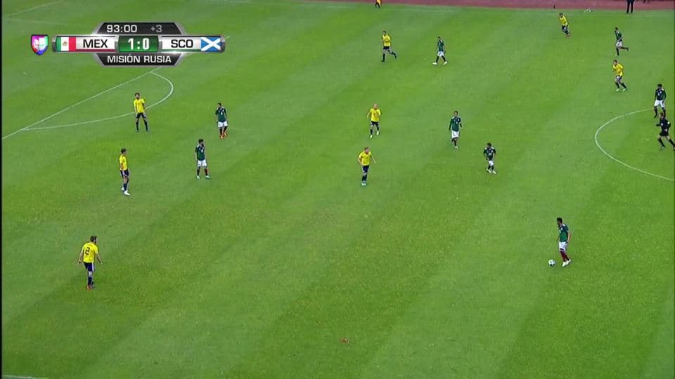 ¡Terminó el segundo tiempo!