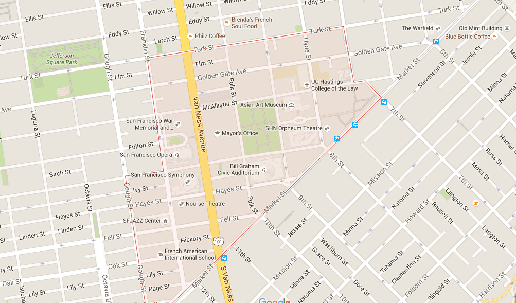 Autoridades buscan a sospechoso que disparó a hombre en Civic Center