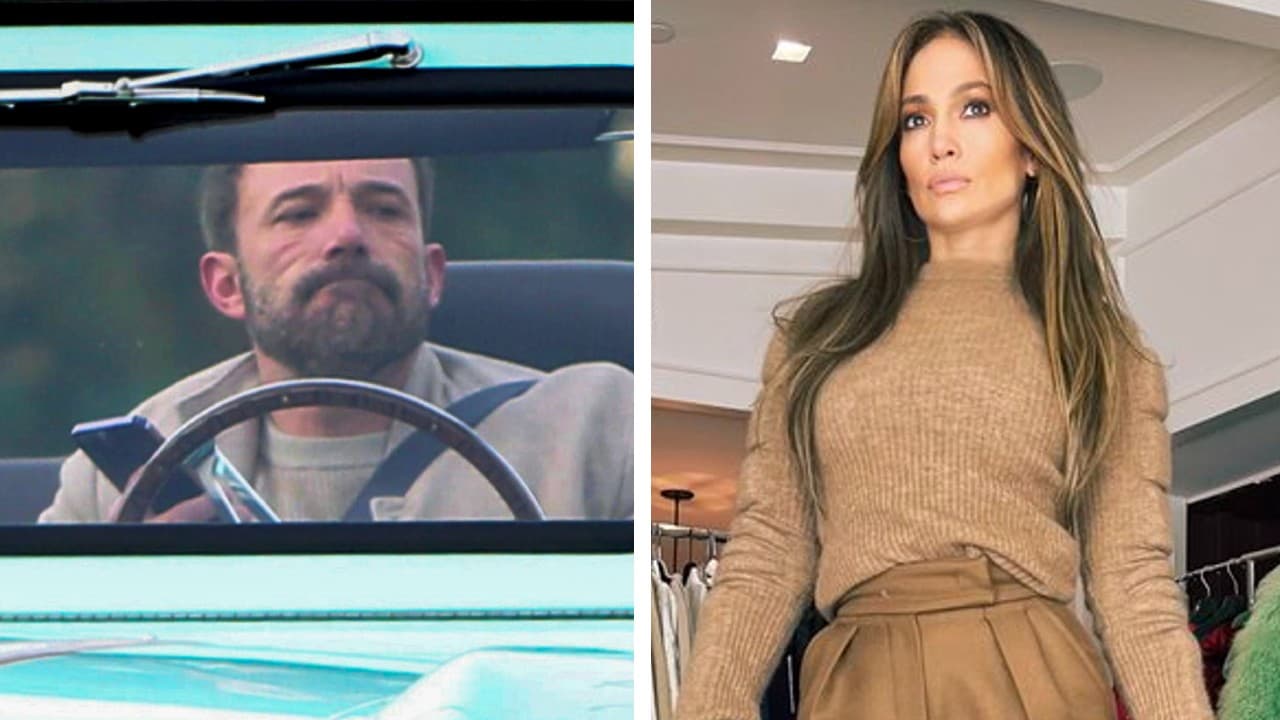 Captan a Ben Affleck con aparente aspecto triste y sin JLo luego de que ella habló de su matrimonio