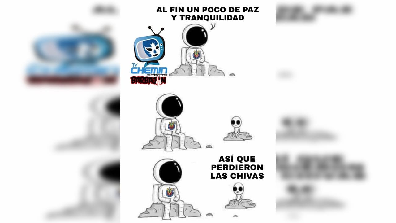 Las Chivas caen 1-0 en su visita al América, y los memes no se tardaron en atacar al cuadro tapatío.