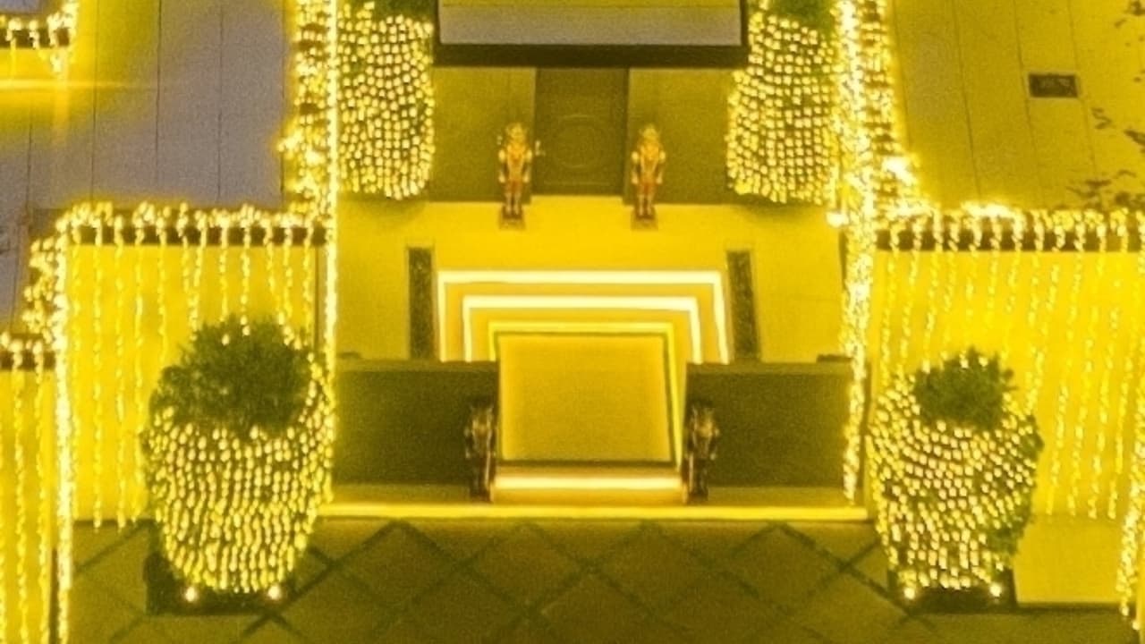 Una imagen de la entrada principal de la residencia de Kendall Jenner.