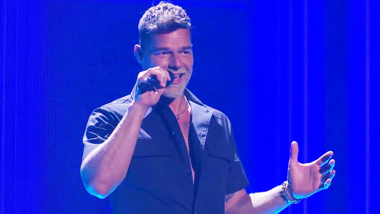 <b><a href="https://www.univision.com/temas/ricky-martin" target="_blank">Ricky Martin</a></b> fue uno de los más emocionados por estar en el
<b> </b>primer gran evento de la televisión hispana con público en vivo, al lado de Paloma Mami con su éxito 'Qué Rico Fuera'.