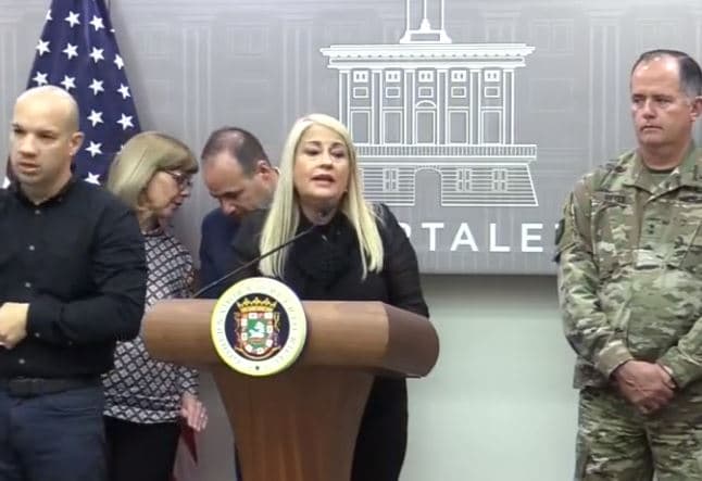 Gobernadora de Puerto Rico suspende clases en las escuelas públicas por coronavirus