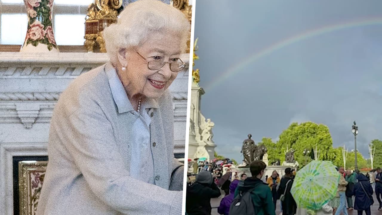 Previo a la muerte de la reina Isabel II, en el Palacio de Buckingham una "señal" anunciaba su partida