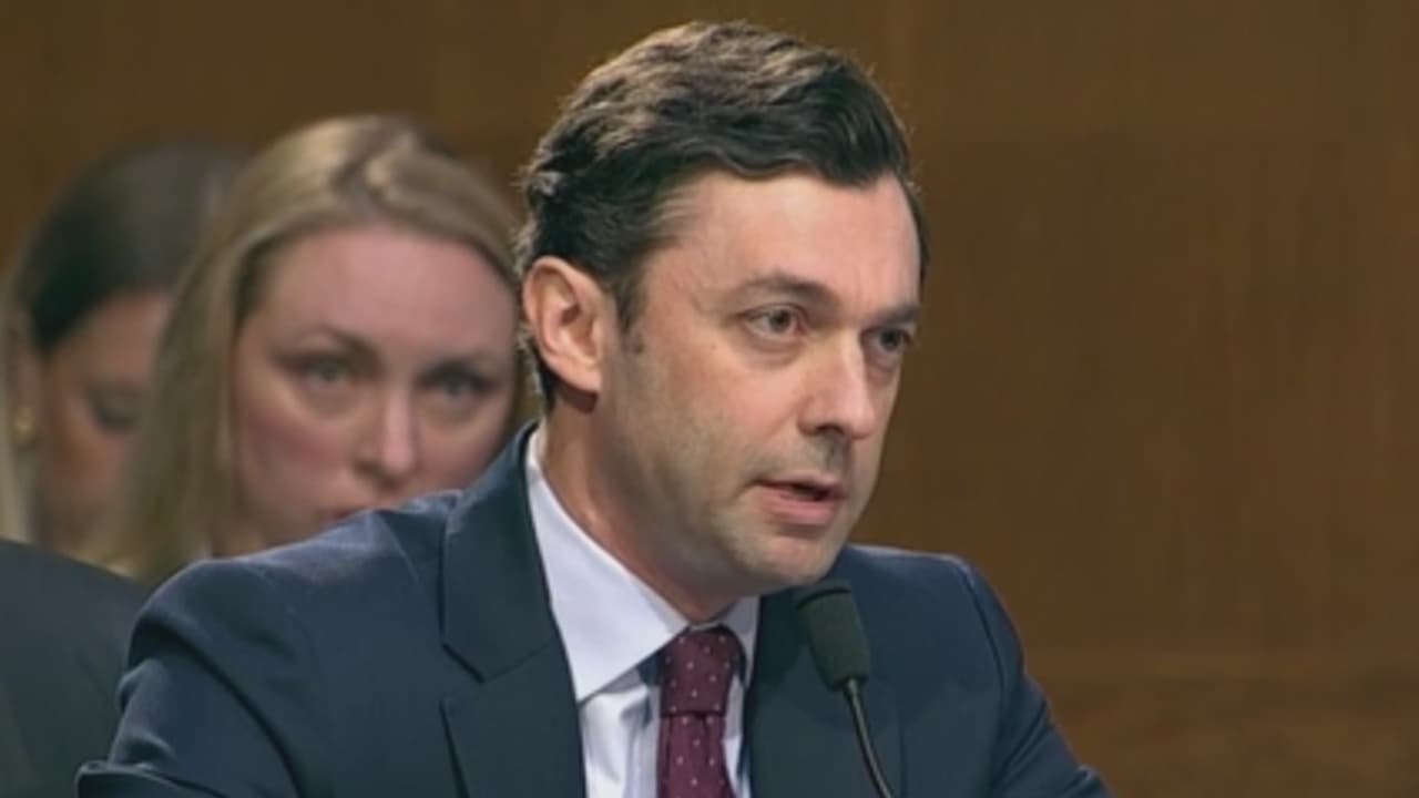 Jon Ossoff se pronuncia ante el discurso que ofrecerá Donald Trump sobre integridad electoral