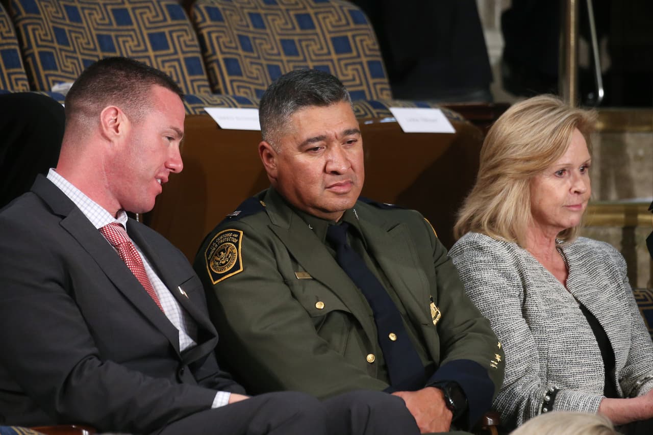 Subjefe de Patrulla Fronteriza, Raul Ortiz, uno de los invitados de Trump al Estado de la Unión.
