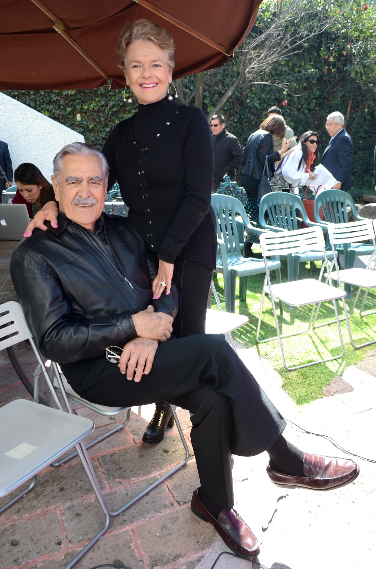 Eric del Castillo y su esposa Kate Trillo, inseparables durante más de 40 años.